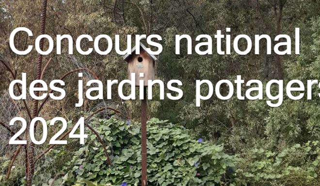 Concours national des jardins potagers : Palmarès 2024