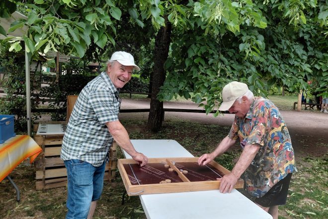 Impressions du stand « jardins vivants » à la Montagne de singes